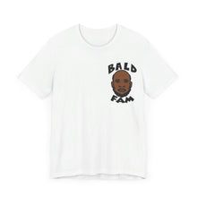 Load image into Gallery viewer, White "BaldFam" T-Shirt Unisex