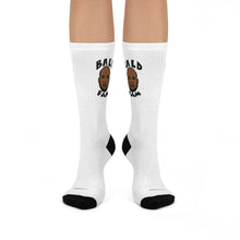 Load image into Gallery viewer, White "BaldFam" Socks
