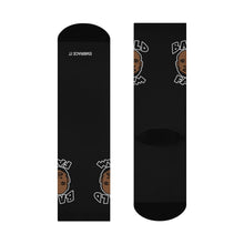 Load image into Gallery viewer, Black "BaldFam" Socks